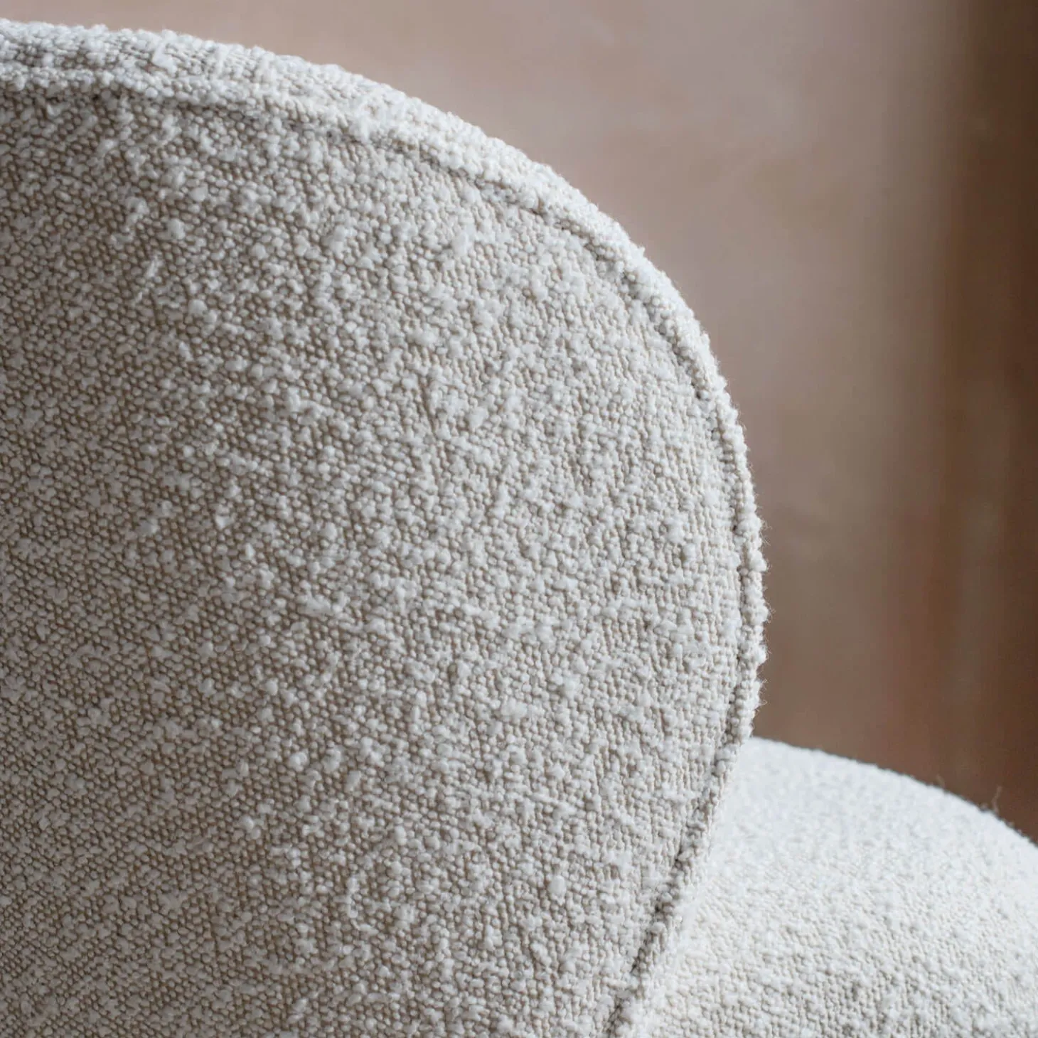 Set of Two Benji Boucle Dining Chairs