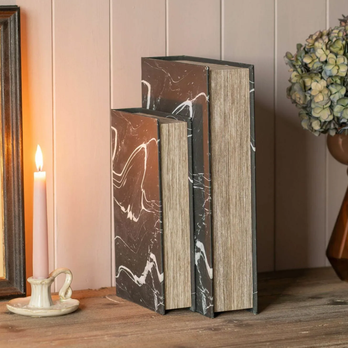 Set of Two Book Boxes