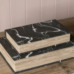 Set of Two Book Boxes