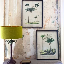 Set of Two Framed Palm Tree Prints