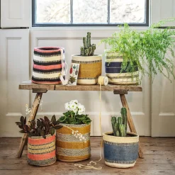 Set of Two Jute Bins