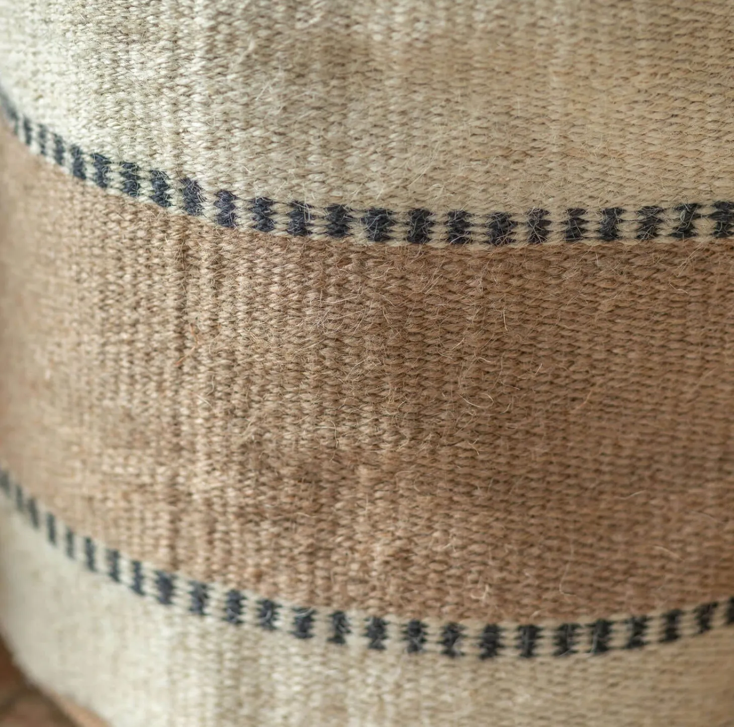 Set of Two Jute Bins