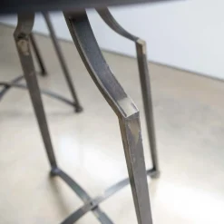 Set of Two Mirrored Top Side Tables