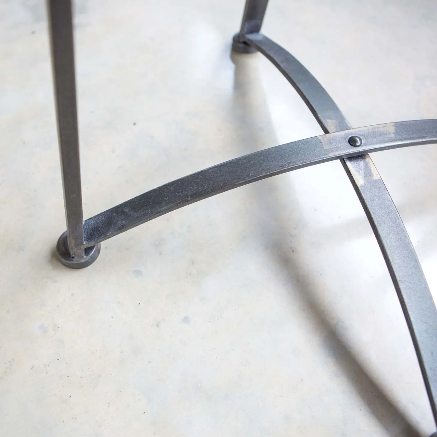 Set of Two Mirrored Top Side Tables