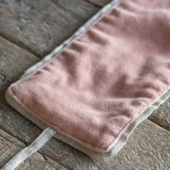 Set of Two Rose Velvet Curtain Tie Backs