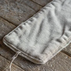Set of Two Sand Velvet Curtain Tie Backs