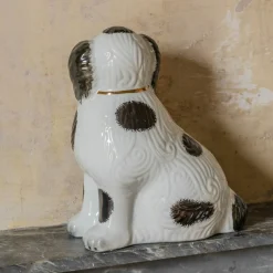 Set of Two Staffordshire Dog Ornaments
