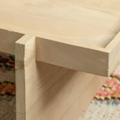 Seth Rectangular Tray Top Coffee Table
