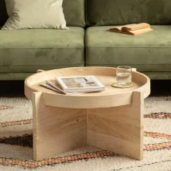 Seth Round Tray Top Coffee Table