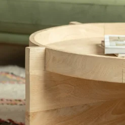 Seth Round Tray Top Coffee Table