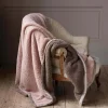 Sherpa Throw Blush