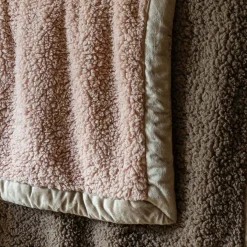 Sherpa Throw Blush