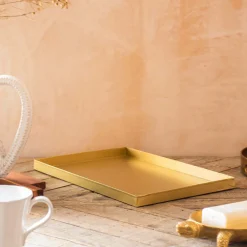 Short Gold Dish Rack