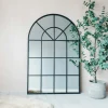 Short Window Pane Mirror