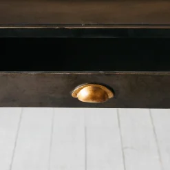 Sid Black Metal Desk