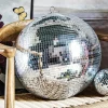 Silver Disco Ball 40cm