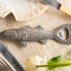 Silver Fish Bottle Opener