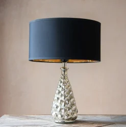 Silver Grape Bubble Table Lamp
