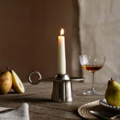 Silver Rest Candle Holder