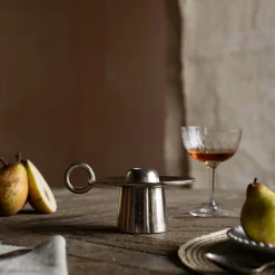 Silver Rest Candle Holder