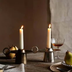 Silver Rest Candle Holder