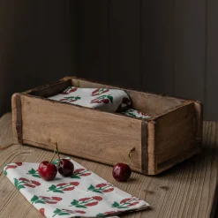 Single Wooden Brick Mould Storage Box