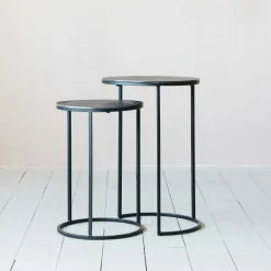 Skylar Set of Two Round Side Tables