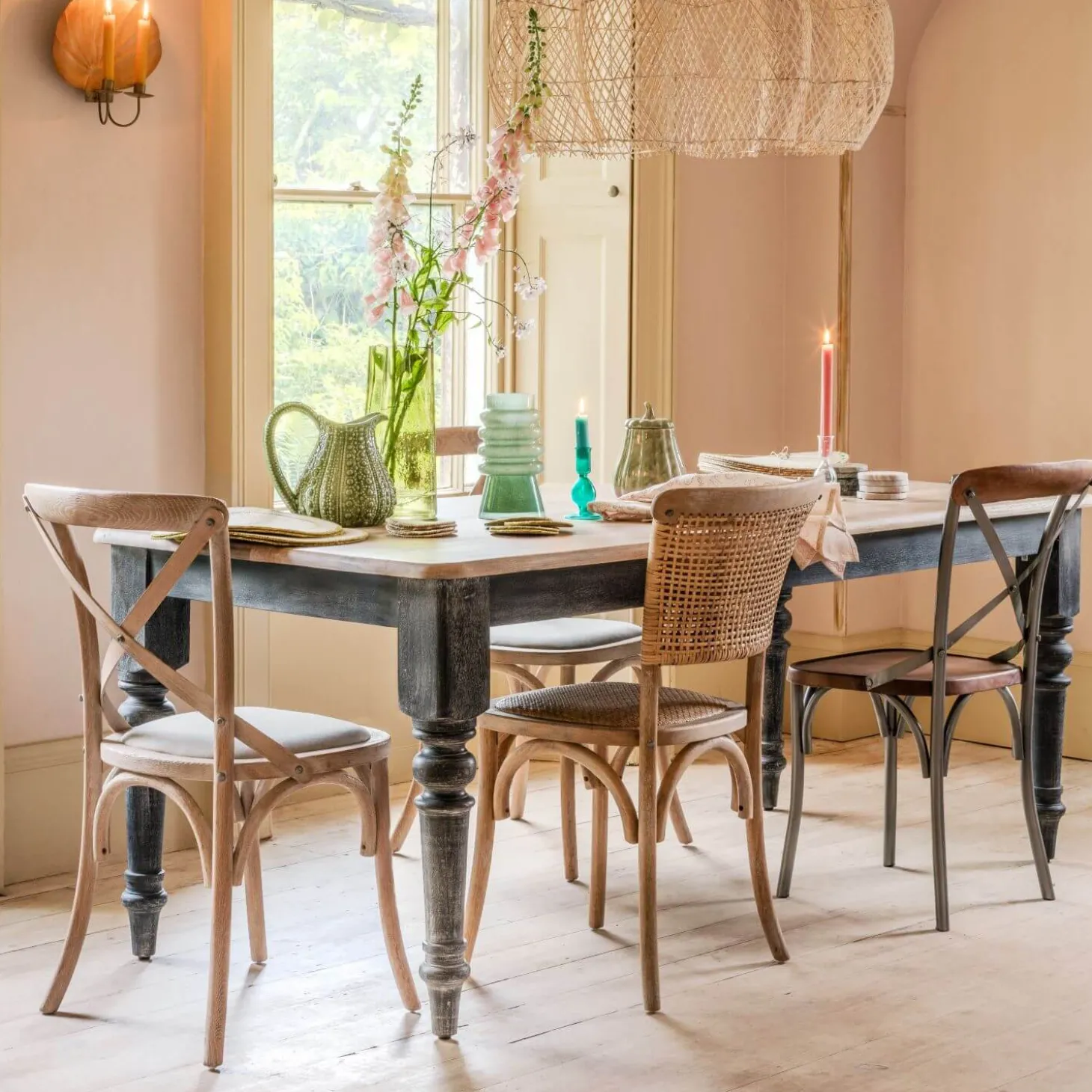 Small Lincoln 6 Seater Dining Table