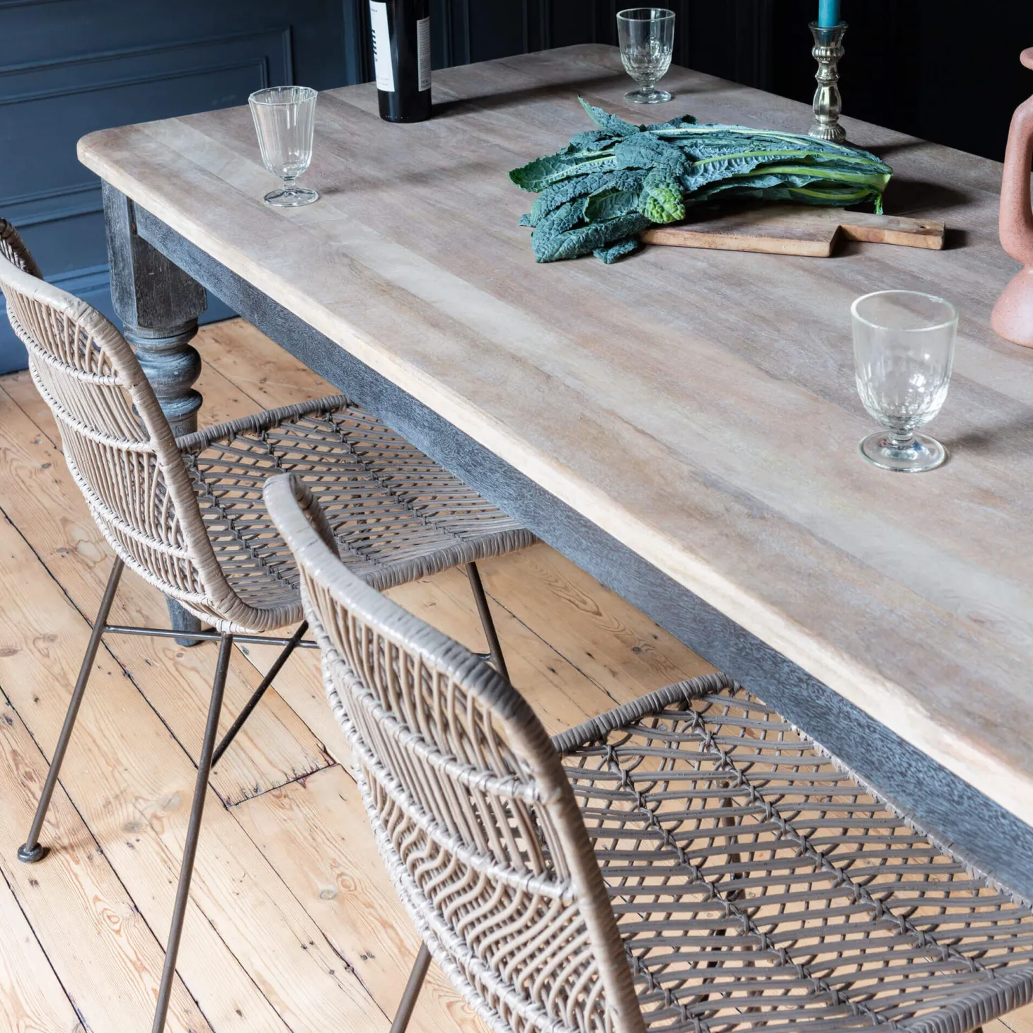 Small Lincoln 6 Seater Dining Table