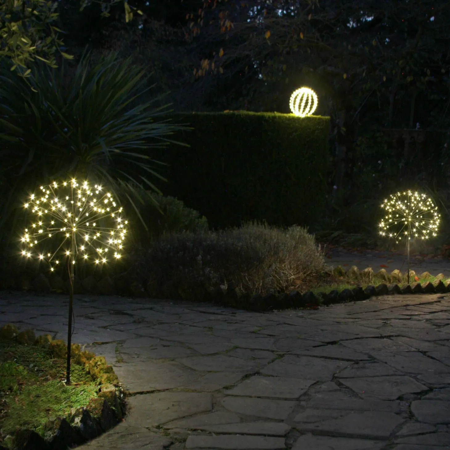 Small Outdoor Dandelion Light