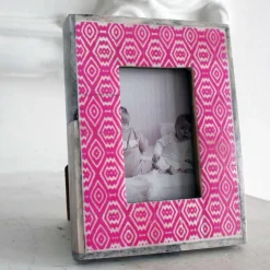 Small Pink Bone Photo Frame