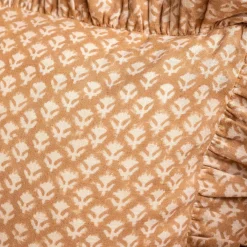 Small Rectangular Floral Block Printed Cushions