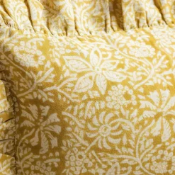 Small Rectangular Floral Block Printed Cushions