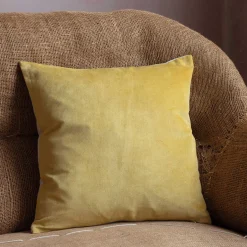 Small Velvet and Linen Backed Cushions