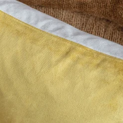 Small Velvet and Linen Backed Cushions