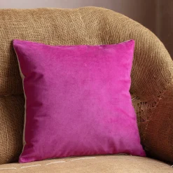 Small Velvet and Linen Backed Cushions