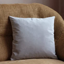 Small Velvet and Linen Backed Cushions
