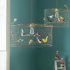 Small Voliéres Bird Cage Pendant