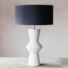 Small White Cyrus Ceramic Lamp