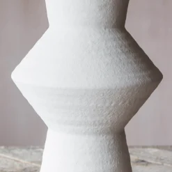 Small White Cyrus Ceramic Lamp
