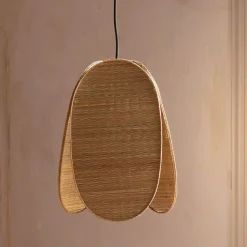 Snowdrop Wicker Pendant Light