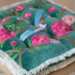 Songbird Jade Green Velvet Seat Pad