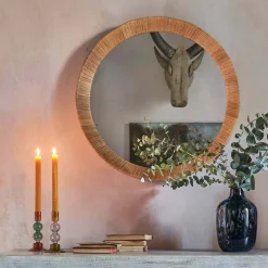 Sorrento Rattan Wall Mirror