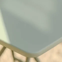 Square Moss Green Garden Dining Table