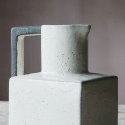 Square Speckled Jug with Handle