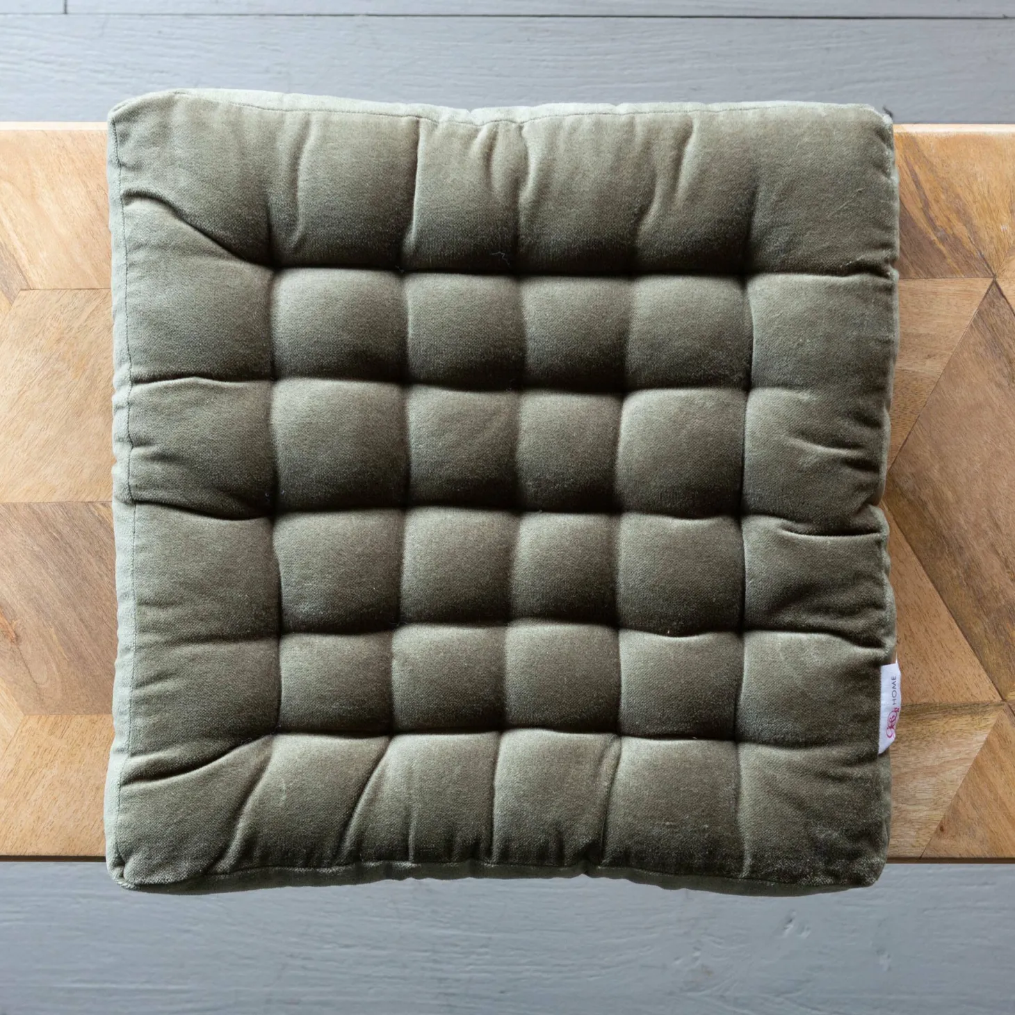 Square Velvet Seat Pads