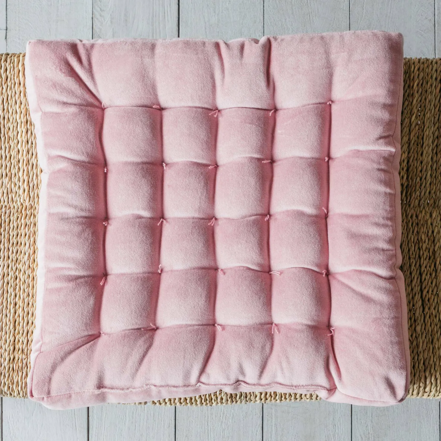 Square Velvet Seat Pads