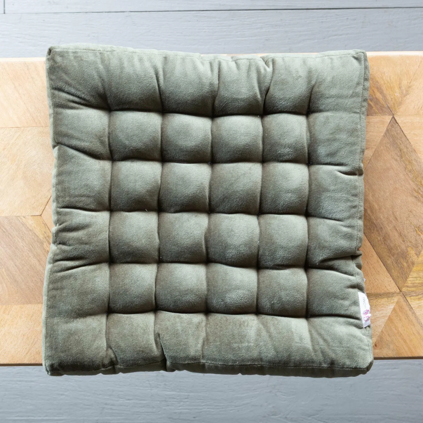 Square Velvet Seat Pads