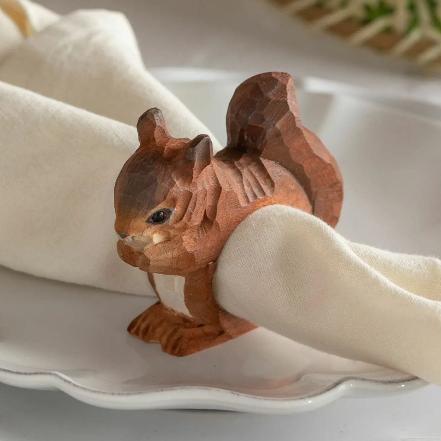 Squirrel Napkin Ring