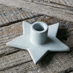 Star Ceramic Candle Holder